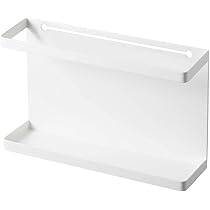 Amazon｜山崎実業(Yamazaki) カラーボックス横 収納ラック ホワイト 約