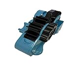 A.P.O(ｴｰﾋﾟｰｵｰ) 自動テープカッター (青) フリーカット テープディスペンサー テープ台 梱包作業に ブルー