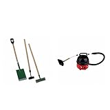 Kesoto プラスチック製　1/12スケール　ドールハウス　ミニチュア　リビングルーム　掃除機　家具　モップ　クリーニングツール