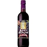 サントリー 酸化防止剤無添加のおいしいワイン。黒ぶどうポリフェノール 720ml