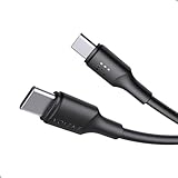 VOLTME USB Type C ケーブル 60W/3A PD/QC急速充電対応 USB C to USB C 断線防止 データ転送 タイプc ケーブル iPhone 15、MacBook Pro、Matebook、iPad、Xperia、Galaxy等type-cデバイス対応（1.2m ブラック）