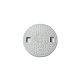 Joto 雨水マス用丸蓋白穴有り 300型 JM-300ULW