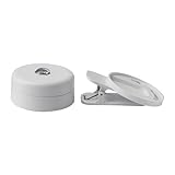 IKEA STÖTTA LEDスポットライトとクランプ、電池式ホワイト