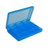 1個 3DS カセットケース カードケース ゲームカードケース 28-in-1 大容量 マルチゲーム メモリカードケース ビデオゲームカードケース メモリカード収納 2DS/NEW 3DS/NEW 3DSXL/3DS/DSi/DSi XL/DSi LL/DSなど対応 ブルー