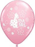 Qualatex 11 Inch Latex Balloon - Girl Soft Pony / Qualatex 11インチラテックスバルーン - ガールソフトポニー