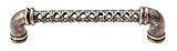 Carpe Diem Hardware 2418-3 Coastal Living-II Cane Pull, 6-Inch, Antique Brass [並行輸入品]