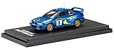 HJ64 1/64 スバル インプレッサ WRC 1997#8 (RAC RALLY) 完成品