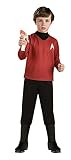 Star Trek Movie Deluxe (Red) Shirt Child Costume スター?トレックムービー?デラックス（赤）Tシャツ子供用コスチューム♪ハロウィン♪サイズ：Large