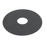 uxcell チップソー　丸ノコ　スリットソー　丸鋸　カッター　27mm穴径　1.5mm厚さ　108歯　 HSS　ブラック