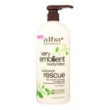 Body Lotion - Very Emollient - Coconut Rescue - 32 oz by Alba Botanica