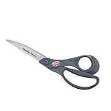 Clauss ExtremEdge Titanium Bonded Adjustable Tension Industrial Shears, Knife Edge, Grey, 8" Bent [並