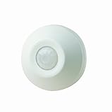 Leviton ODC0S-I1W Self-Contained Ceiling-Mount Occupancy Sensor and Switching Relay, 1000-Watt, 120-