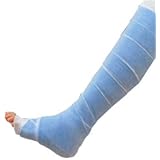 【アルケア】オルテックス（ギブス用包帯） (青3裂　10cm×4.5m　18巻入り)