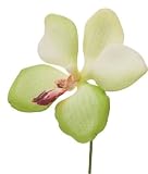 ポピー 造花 バンダオーキットピック 全長15cm・花径10cm グリーン バンダオーキットピック全長15cm・花径10cmグリーン 【4点】
