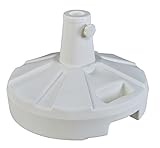 Patio Living Concepts 261 Unweighted 50-Pound-Capacity Umbrella Stand, White [並行輸入品]