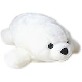 キュート販売 ぬいぐるみ ベビーアザラシ口閉じ S M0006