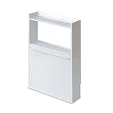 トイレラック おしゃれ 完成品 日本製 トイレ 収納 ラック スリム ボックス トイレットロール収納 白