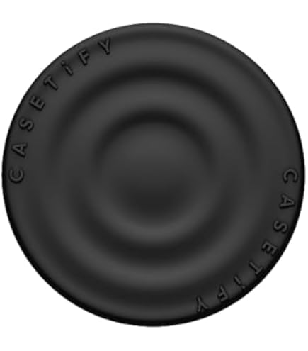 Amazon.co.jp: CASETiFY Snappy™ スマホリング MagSafe対応 - Black