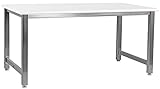 BenchPro ksdcr3072 KennedyワークベンチwithステンレススチールフレームとCleanroom LisStat ESDラミネートTop