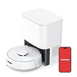 SwitchBot ロボット掃除機 K10+ 超小型 90日間自動ゴミ収集 高精度マッピング 2500Pa吸引 水拭き 静音 Alexa Google Home対応