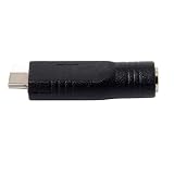JSER 5.5x2.5mm DCジャック入力 USB-C Type-C電源プラグ 充電アダプター ノートパソコンフォン用 (UC-211-5525mm)