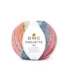 ディーエムシー(DMC) PIROUETTE XL ピルエット 毛糸 極太 #1101 青暖色系 200g 300m DMC8154