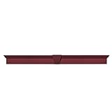 Buildersエッジ060010665078 65 5 / 8 " x 6 "フラットパネルウィンドウヘッダー078、Wineberry