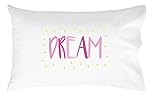 Oh, Susannah Dream Pink Yellow Toddler Size Pillowcase (1 Pillow Cover 14 x 20.5 Inches) by Oh, Susa