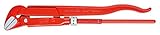 クニペックス KNIPEX 8320-015 パイプレンチ(45゜)