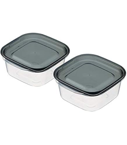 Amazon｜保存容器 楽ちんパック 角型 容量400ml クリアー