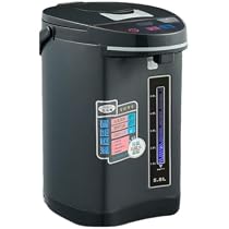 Amazon | TVT 電気ポット 5.8L シンプル設計 空焚き防止 [エアー式で