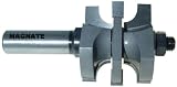 Magnate 9027S Stile / Rail Router Bits - 1 to 1-3/8 Material - Concave Profile; Stile Cut by Magnate