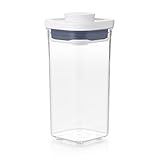 OXO 保存容器 プラスチック 0.5L ポップコンテナ2 新タイプ ミニスクエア ショート 11234200