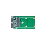 mSATA／ハーフサイズmSATA→MicroSATA変換アダプター（ハーフサイズ用金具付き）
