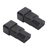 2個 IEC320 C20 to IEC320 C21電源アダプター、C20 to C21電源プラグアダプター、サーバー用電源PDU変換プラグ