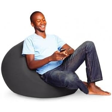 Yogibo midi ブラック ビーズクッション Yogibo チェアや二人掛けにも最適なビーズソファ。ワンルームに