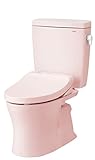 【取替交換付き(北海道)】 TOTO トイレ セット品:便器KQ+ウォシュレットKM3 (TCF8CM85) 戸建向け 凍結防止仕様 パステルピンク KQKM300029(THK)