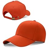 [Dunluluoyin] ベースボールキャップ シンプルです 快適です ファッションですの帽子です 無地 男女兼用 UVカット ベースボールキャップ 綿100％ メンズ レディース フリーサイズ ワインレッド