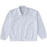 TRUSCO(トラスコ) 制電糸グリッド仕様ジャケット(衿付) ホワイト 3L TCLGJW3L
