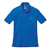 [バートル] 作業服 通年 消臭ストレッチ半袖ポロシャツ (ユニセックス) 667 4Lサイズ 47サーフブルー