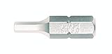 WIHA 70176 Stainless Steel Hex Metric Insert Bit, 6.0mm x 25mm [並行輸入品]