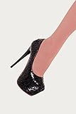 Banned Apparel - Cooper Laser Cut Platform Stiletto 6