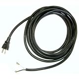 正和電工 2芯タイプ 12A・15A修理用取替コード 5m 黒 SYU-515