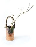 信楽焼 ビードロ流 つる付 花入