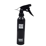 Outfun 霧吹き スプレー 園芸 アルミニウム植物スプレーボトル 美容美髪の多用ボトル 500ml 霧吹き スプレー (黒い, 300ＭＬ)
