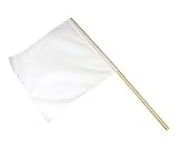 安全興業 手旗 白 62-3894-83/TBA-02