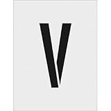 アイマーク:IM ステンシル V 文字サイズ250×125mm AST-V250125 型式:AST-V250125