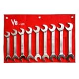 v-8ツール( v8t819 ) 9 Pieceジャンボメトリック角度レンチセットby v-8ツール