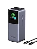 UGREEN Nexode モバイルバッテリー 20000mAh 130W 3ポート TFTディスプレイ PD PPS急速充電対応 PB721
