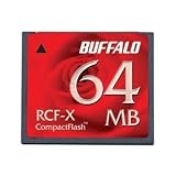 バッファロー コンパクトフラッシュ ハイコストパフォーマンスモデル 64MB RCF-X64MY